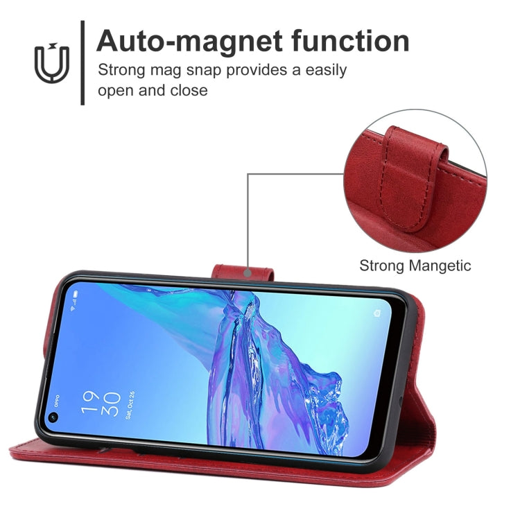 Leather Phone Case For OPPO A53s