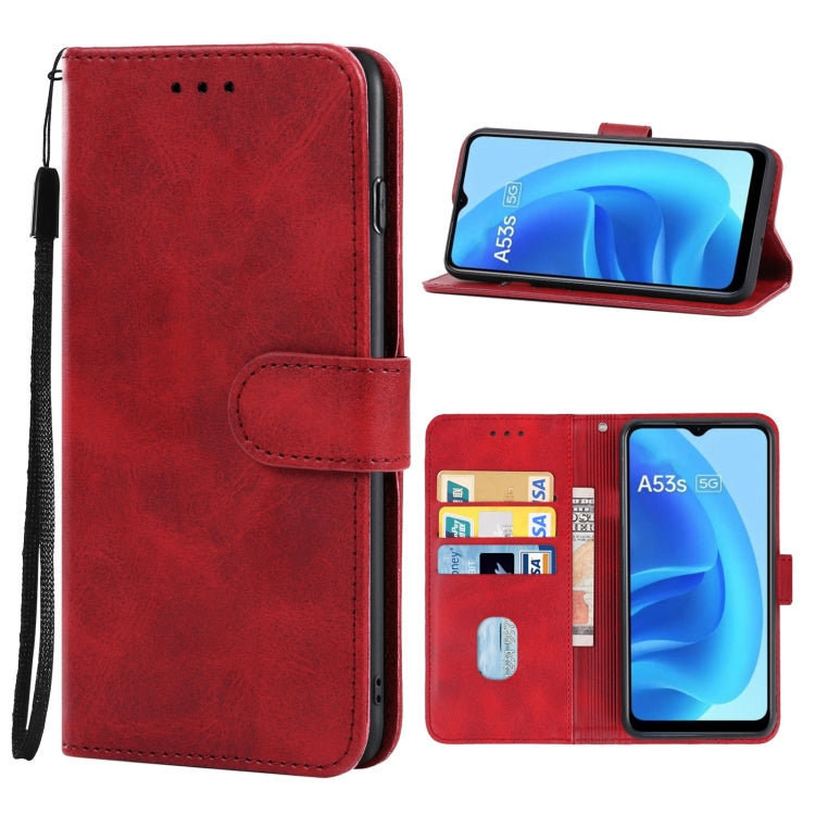 Leather Phone Case For OPPO A53s 5G