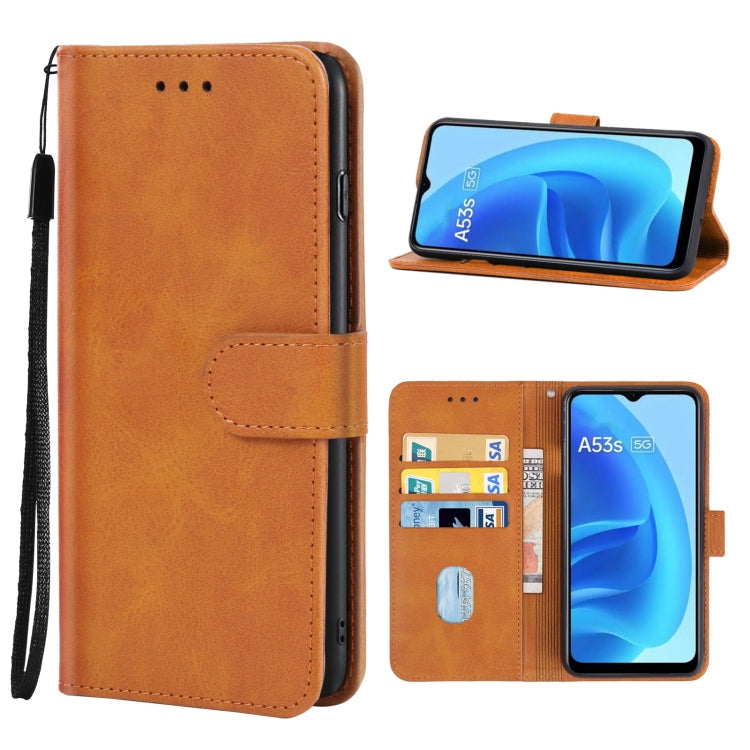 Leather Phone Case For OPPO A53s 5G
