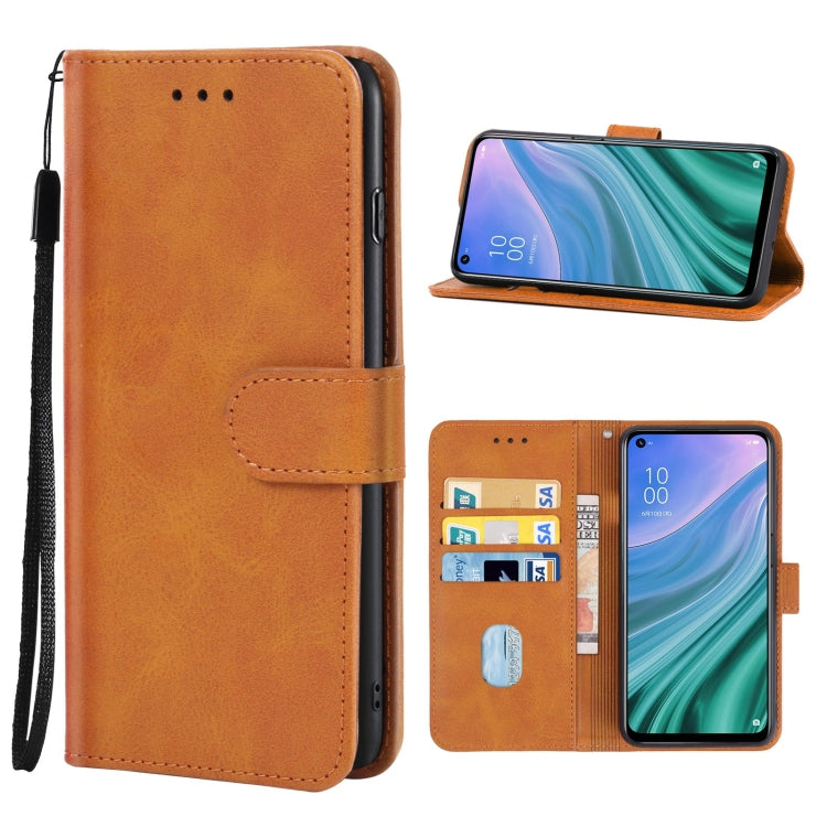 Leather Phone Case For OPPO A54 5G