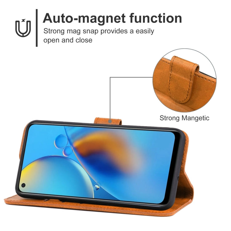 Leather Phone Case For OPPO A74