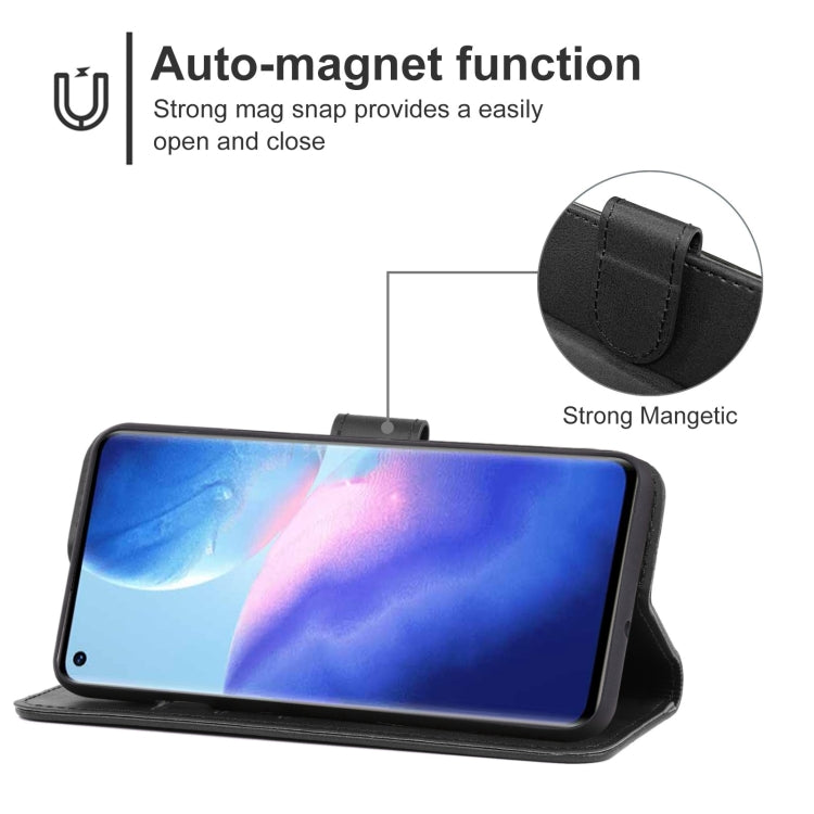 Leather Phone Case For OPPO Find X3 Neo