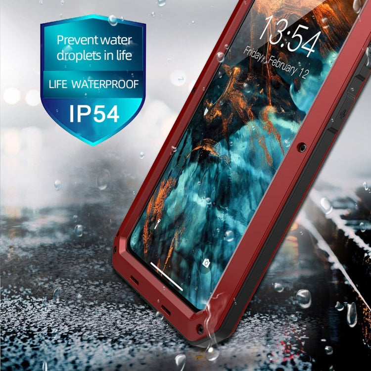 For Samsung Galaxy S22+ 5G Shockproof Life Waterproof Silicone + Zinc Alloy Phone Case