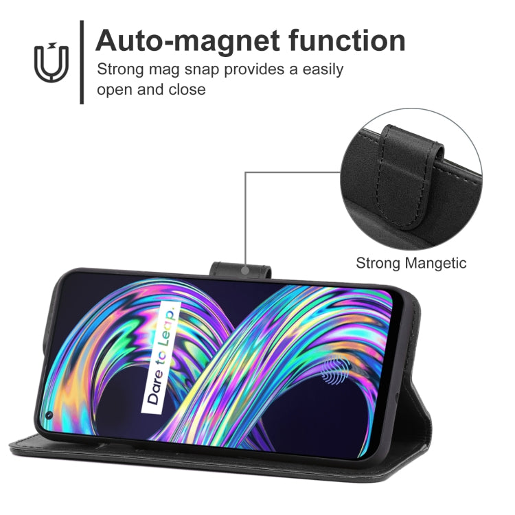 Leather Phone Case For OPPO Realme 8