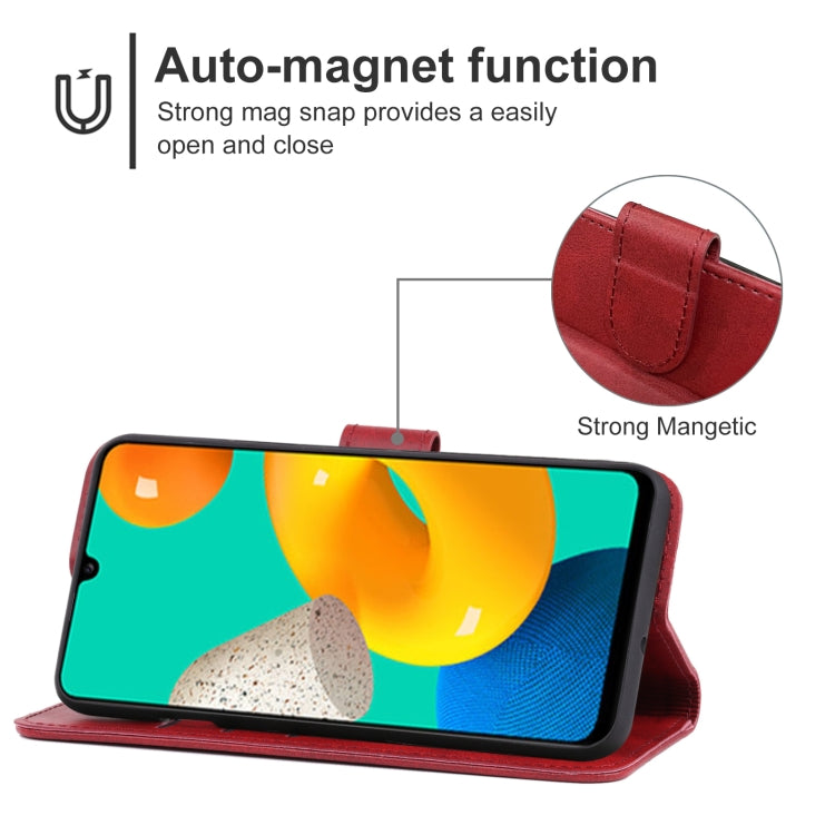 Leather Phone Case For Samsung Galaxy M33