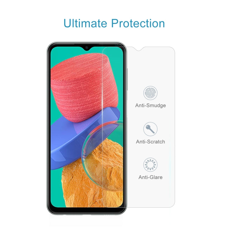 10 PCS 0.26mm 9H 2.5D Tempered Glass Film For Samsung Galaxy M33 / M23 / F23 / M13 / F13 / Jump2 / M13 4G