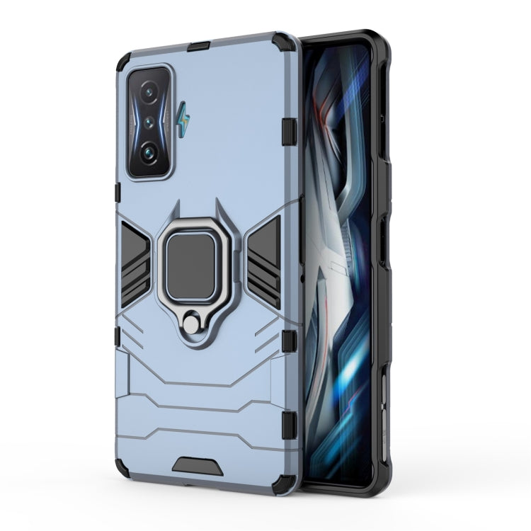 For Xiaomi Redmi K50 Gaming Shockproof PC + TPU Phone Case with Magnetic Ring Holder
