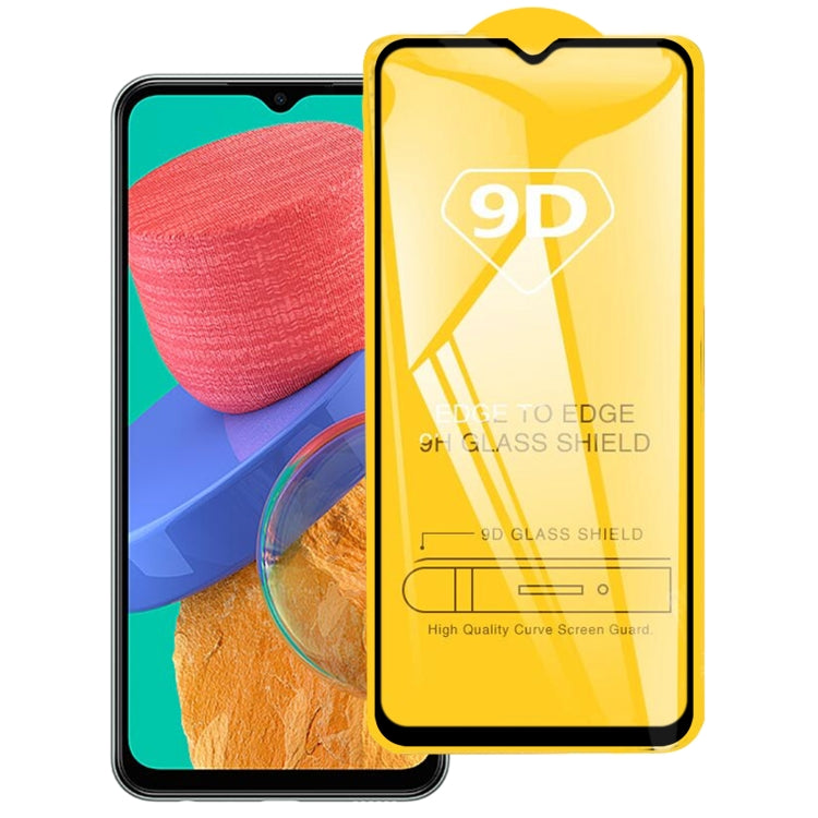 9D Full Glue Screen Tempered Glass Film For Samsung Galaxy M33 / M23 / F23 / A13 / M13 / F13 / Jump2 / A13 SM-A137 / M13 4G / A23 5G