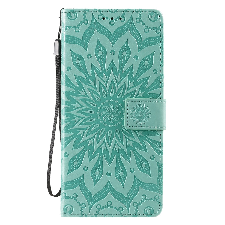 For Galaxy S20 Ultra Sun Print Horizontal Flip Protective Case with Holder & Card Slots & Wallet