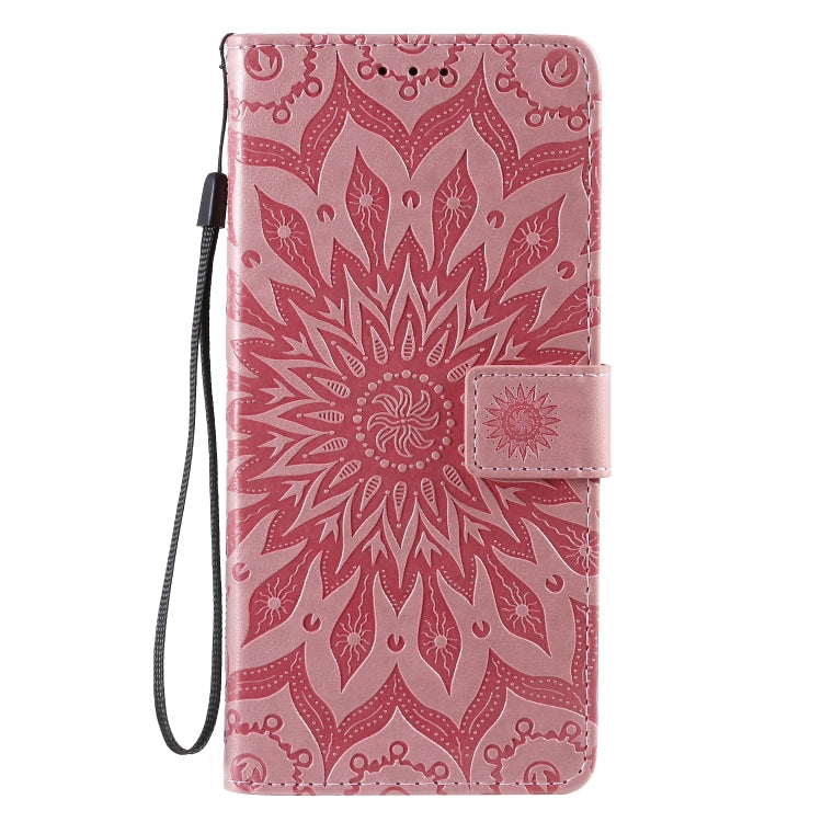 For Galaxy S20 Ultra Sun Print Horizontal Flip Protective Case with Holder & Card Slots & Wallet