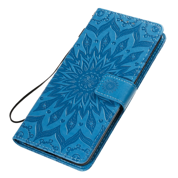For Galaxy S20 Ultra Sun Print Horizontal Flip Protective Case with Holder & Card Slots & Wallet