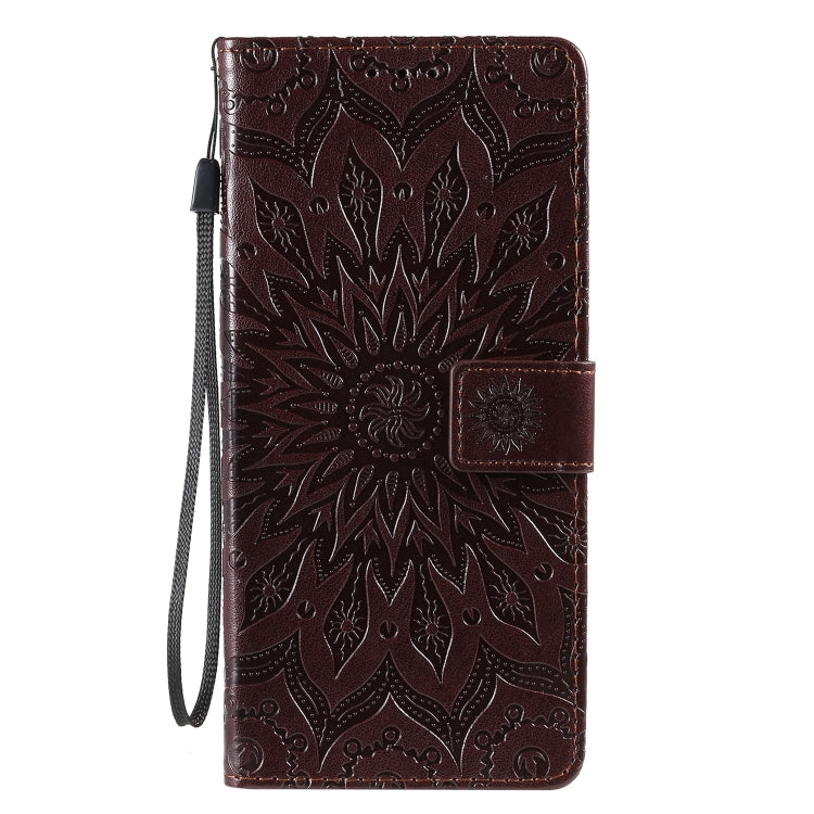 For Galaxy S20 Ultra Sun Print Horizontal Flip Protective Case with Holder & Card Slots & Wallet