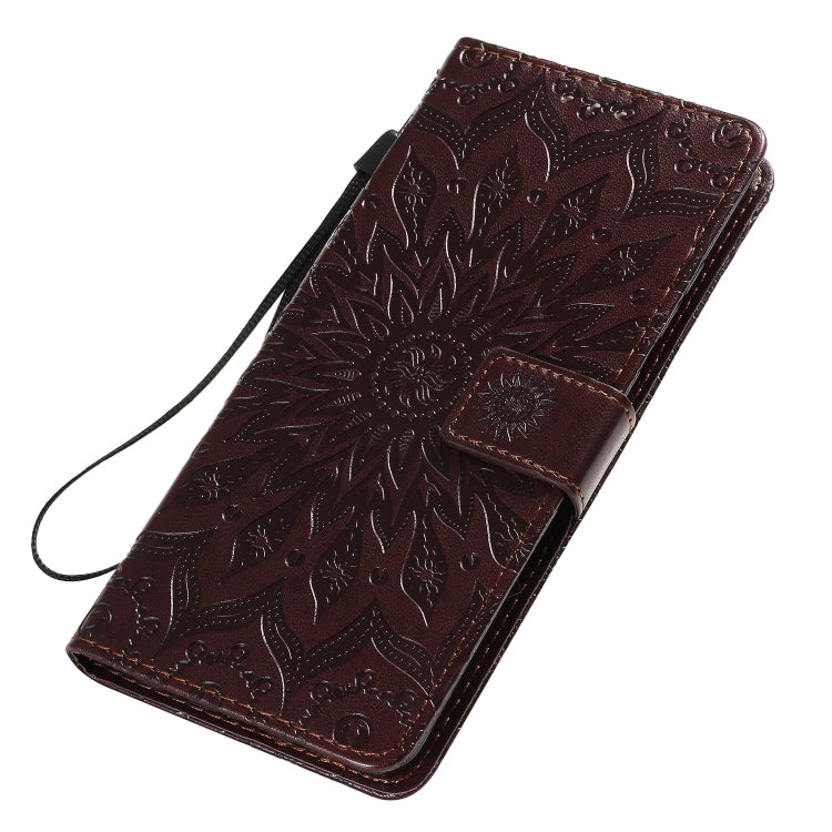 For Galaxy S20 Ultra Sun Print Horizontal Flip Protective Case with Holder & Card Slots & Wallet
