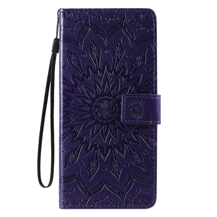 For Galaxy S20 Ultra Sun Print Horizontal Flip Protective Case with Holder & Card Slots & Wallet