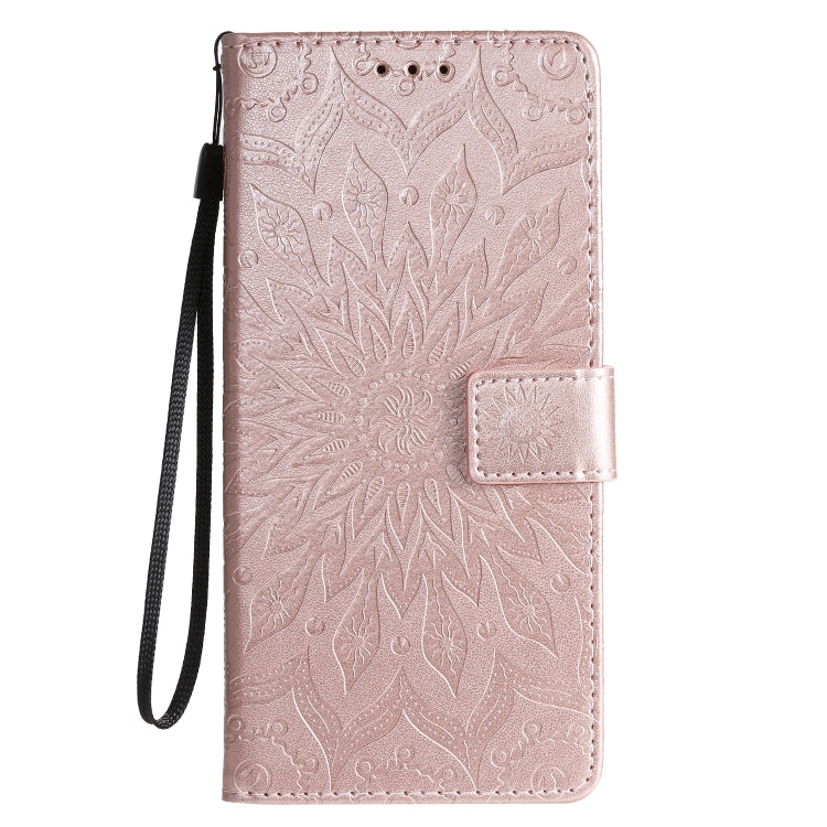 For Galaxy S20 Ultra Sun Print Horizontal Flip Protective Case with Holder & Card Slots & Wallet