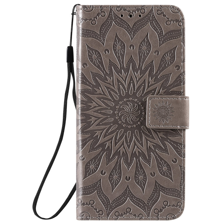 For Galaxy S20+ Sun Print Horizontal Flip Protective Case with Holder & Card Slots & Wallet