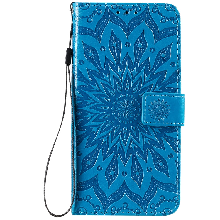 For Galaxy S20+ Sun Print Horizontal Flip Protective Case with Holder & Card Slots & Wallet