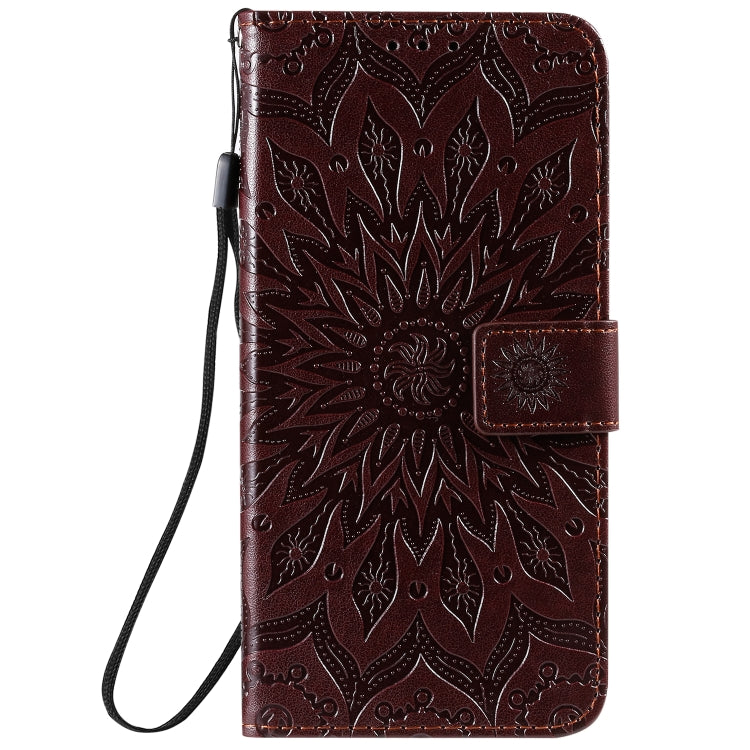 For Galaxy S20+ Sun Print Horizontal Flip Protective Case with Holder & Card Slots & Wallet