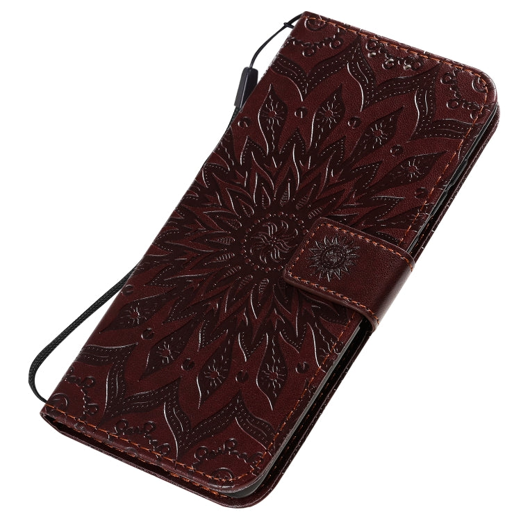 For Galaxy S20+ Sun Print Horizontal Flip Protective Case with Holder & Card Slots & Wallet
