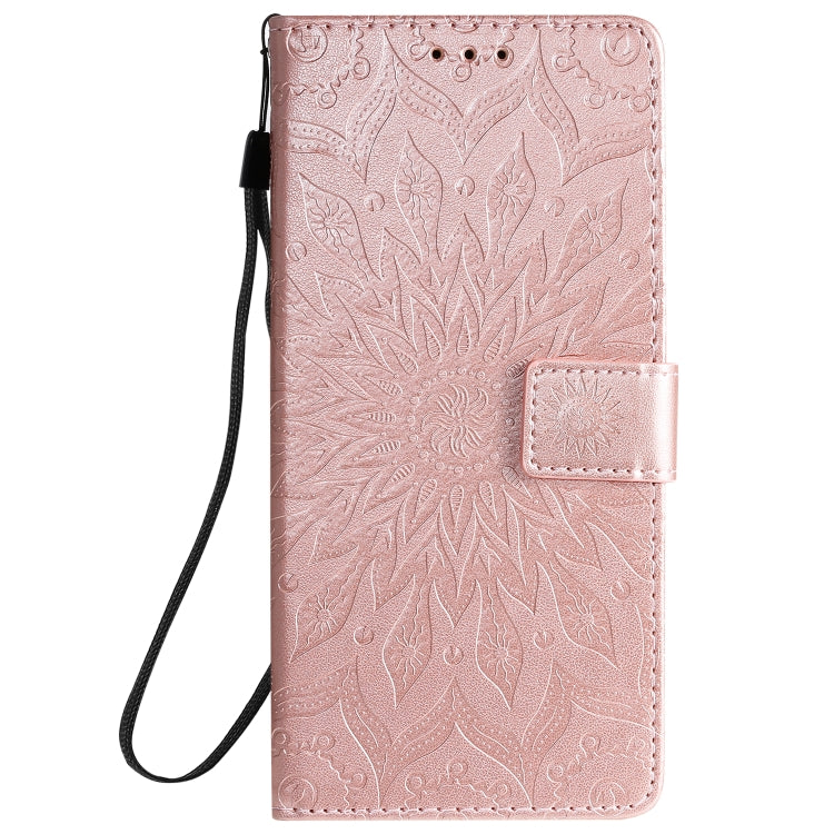 For Galaxy S20+ Sun Print Horizontal Flip Protective Case with Holder & Card Slots & Wallet