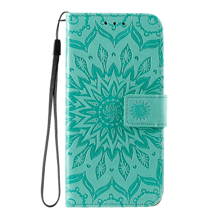 For Galaxy S20 Sun Print Horizontal Flip Protective Case with Holder & Card Slots & Wallet