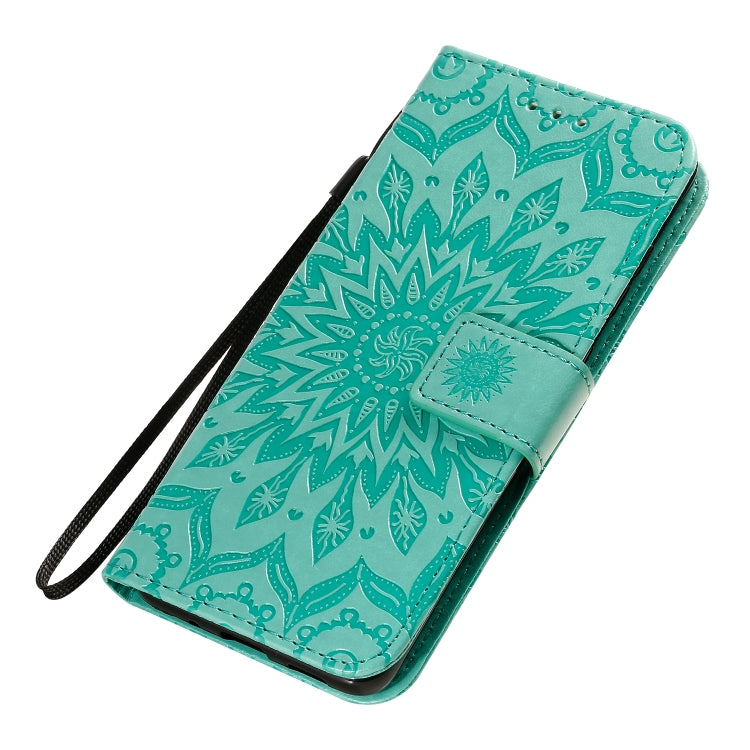 For Galaxy S20 Sun Print Horizontal Flip Protective Case with Holder & Card Slots & Wallet