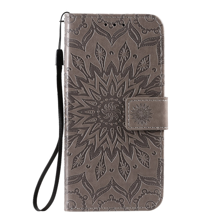 For Galaxy S20 Sun Print Horizontal Flip Protective Case with Holder & Card Slots & Wallet