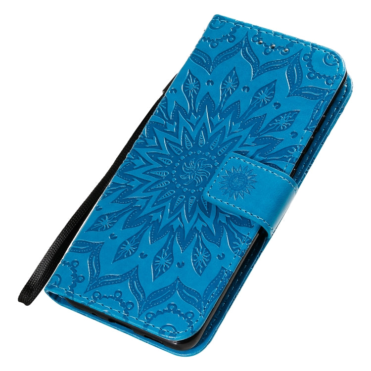 For Galaxy S20 Sun Print Horizontal Flip Protective Case with Holder & Card Slots & Wallet
