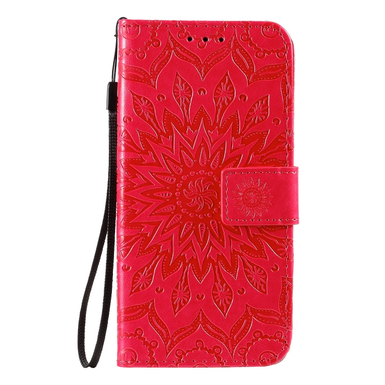 For Galaxy S20 Sun Print Horizontal Flip Protective Case with Holder & Card Slots & Wallet