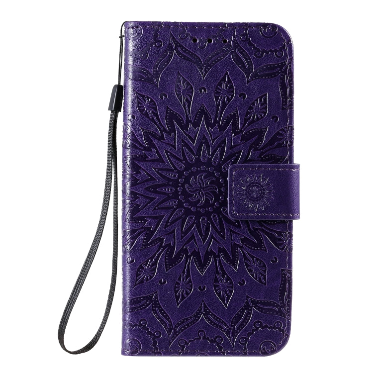 For Galaxy S20 Sun Print Horizontal Flip Protective Case with Holder & Card Slots & Wallet