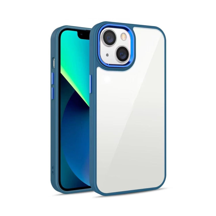 For iPhone 13 Pro Max 3 in 1 Electroplated Acrylic Phone Case