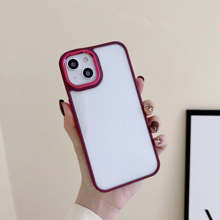 For iPhone 13 Pro 3 in 1 Electroplated Acrylic Phone Case