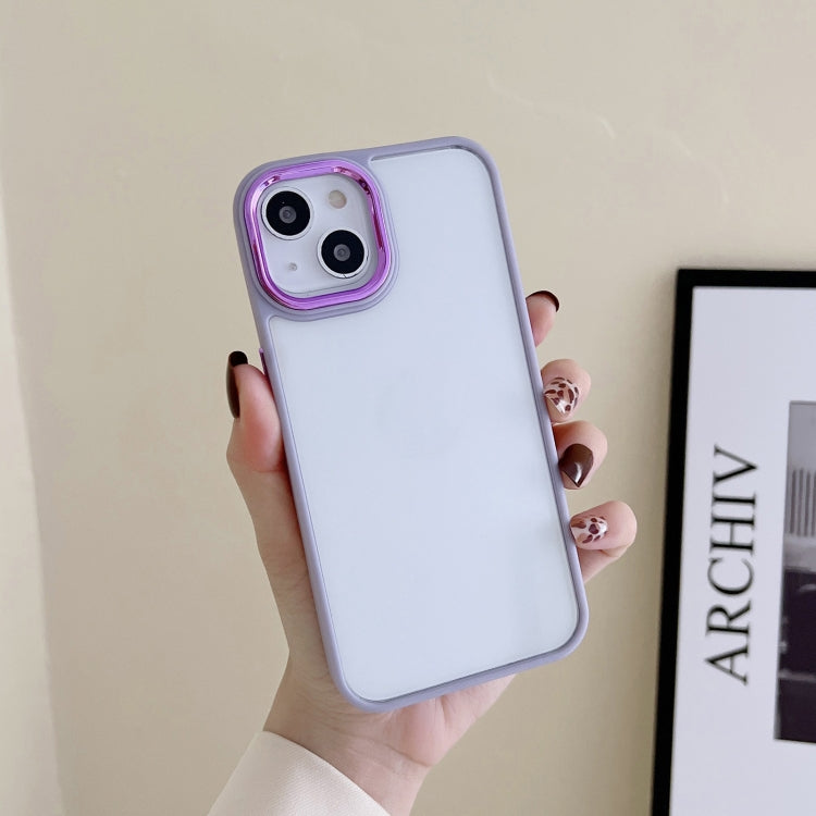 For iPhone 13 Pro 3 in 1 Electroplated Acrylic Phone Case