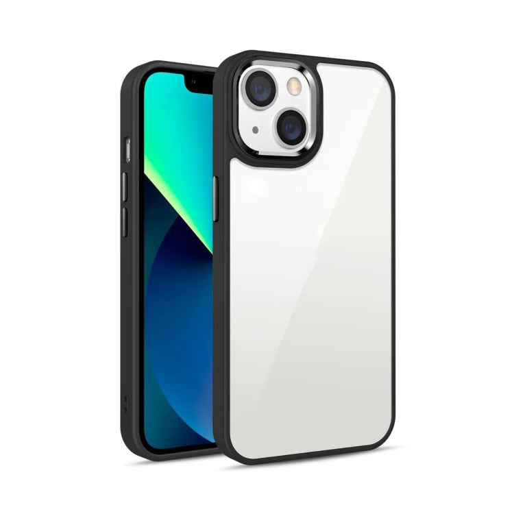 For iPhone 12 Pro Max 3 in 1 Electroplated Acrylic Phone Case