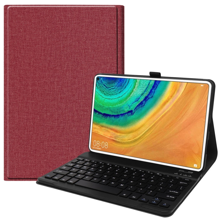 For Huawei Matepad Pro 10.8 Cloth Texture TPU Protective Case with Holder