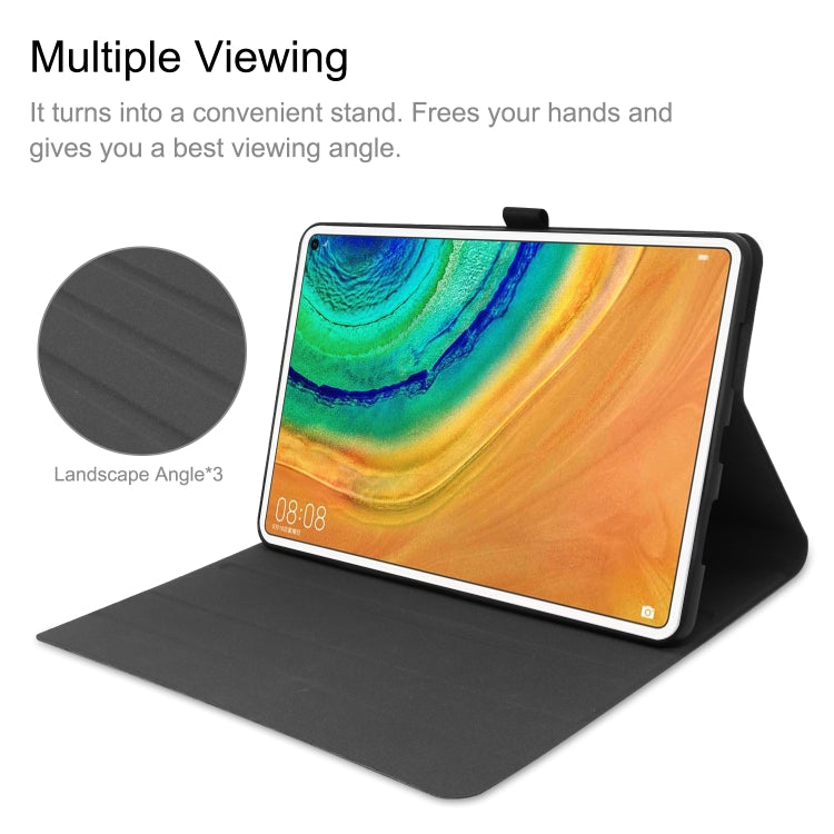 For Huawei Matepad Pro 10.8 Cloth Texture TPU Protective Case with Holder