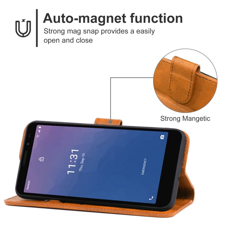 For Orbic Maui RC545L / Maui 4G LTE / Maui Prepaid Leather Phone Case