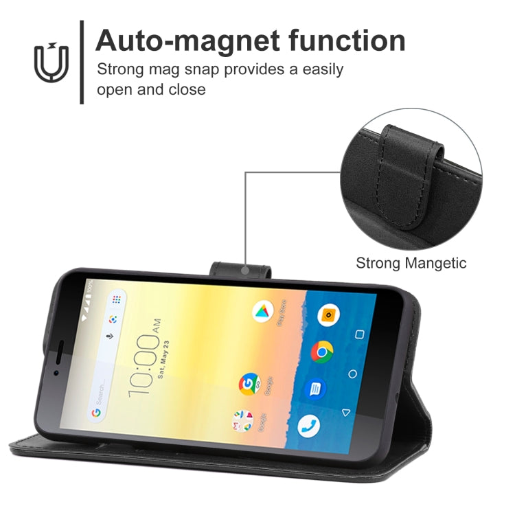 For Sky Device Elite P55 Leather Phone Case