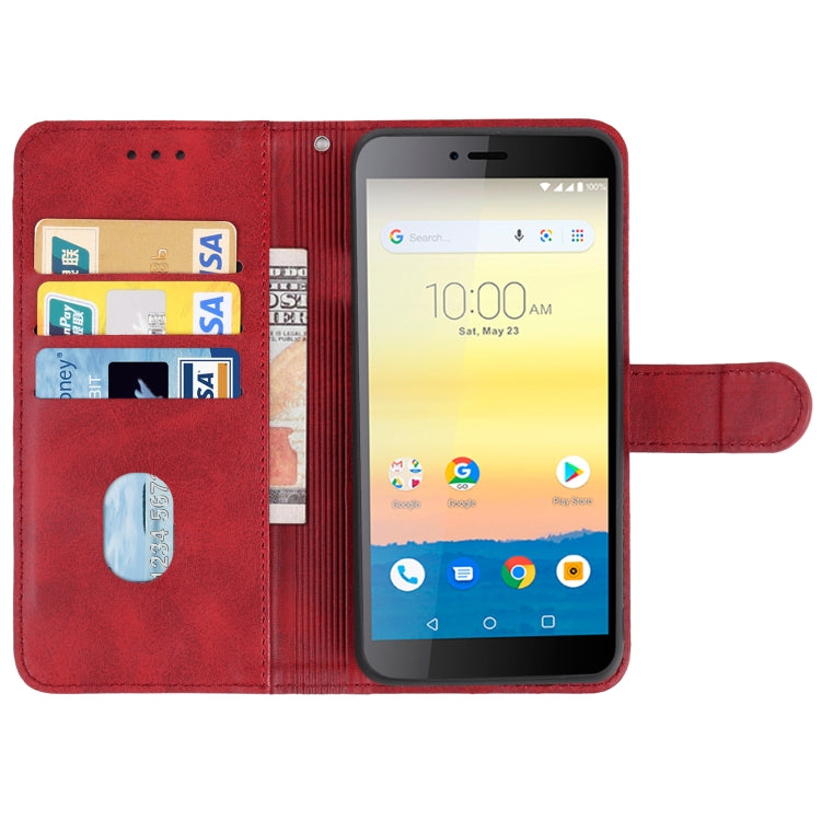 For Sky Device Elite P55 Leather Phone Case