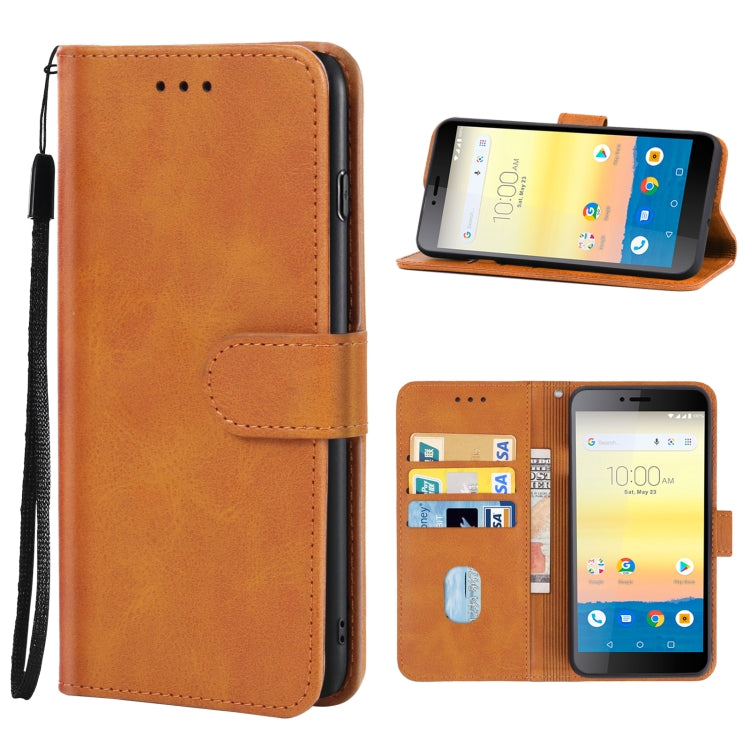 For Sky Device Elite P55 Leather Phone Case
