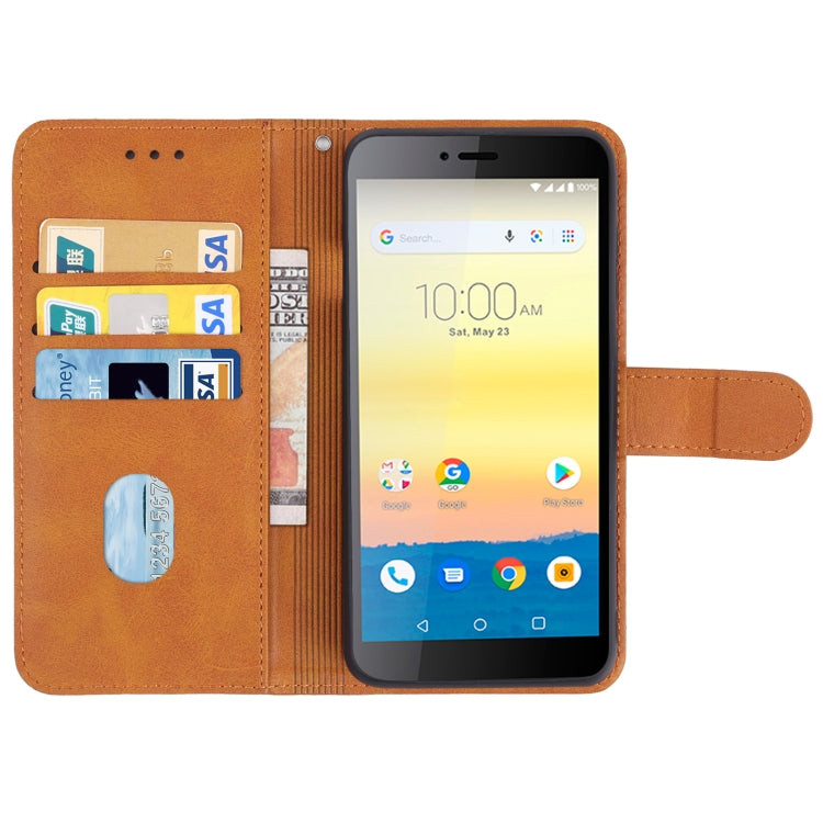 For Sky Device Elite P55 Leather Phone Case