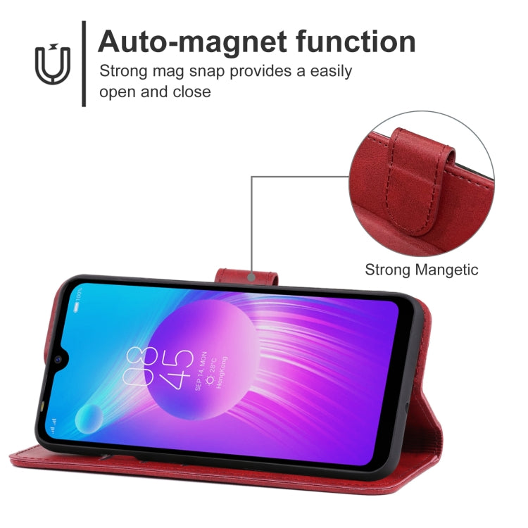 For Tecno SPARK GO Leather Phone Case