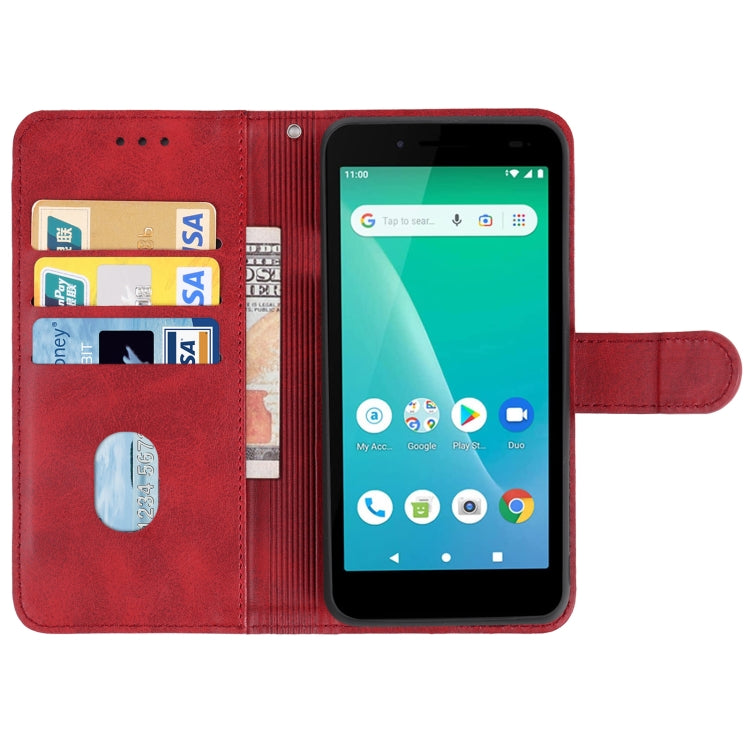 For Unimax UMX U696CL Leather Phone Case
