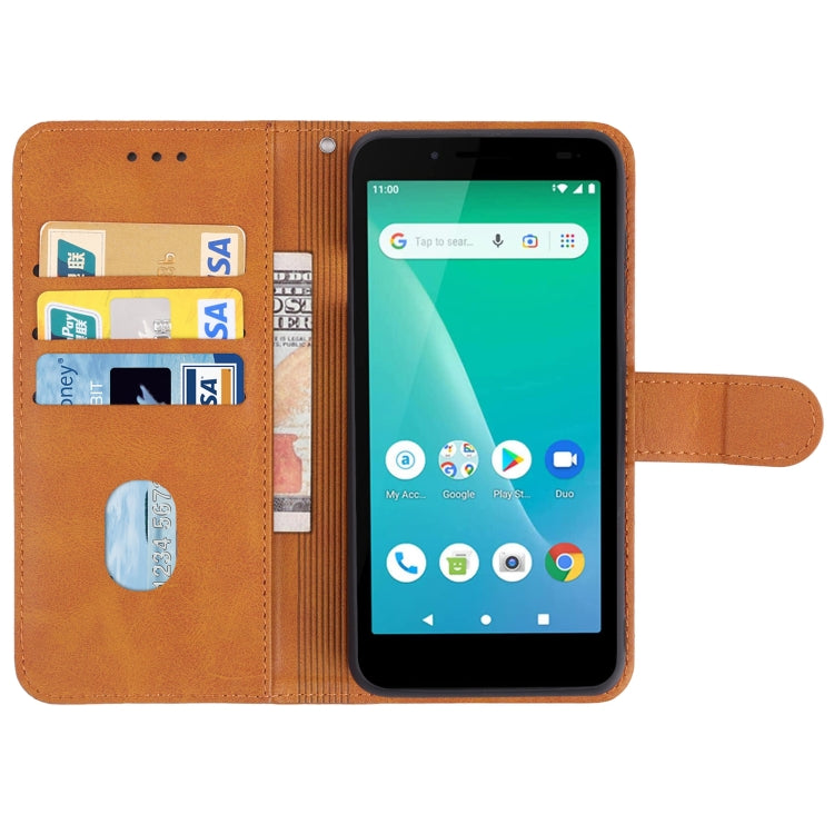 For Unimax UMX U696CL Leather Phone Case