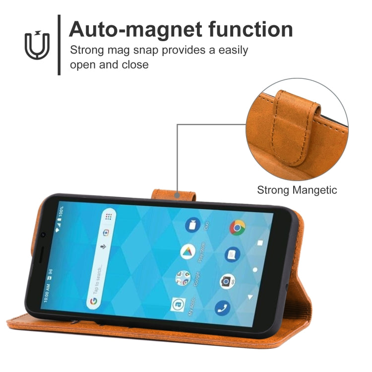 For Wiko View3 Lite Leather Phone Case