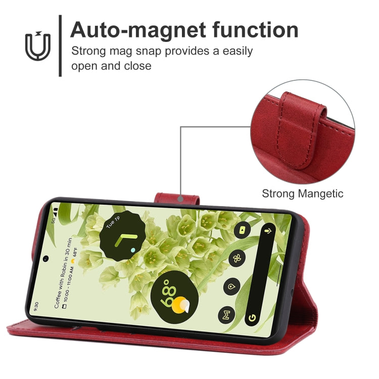 For Google Pixel 7 5G Leather Phone Case