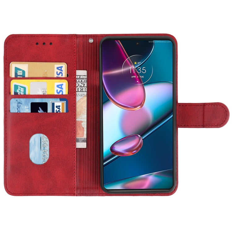 For Motorola Edge+ 2022 / Edge 30 Pro Leather Phone Case