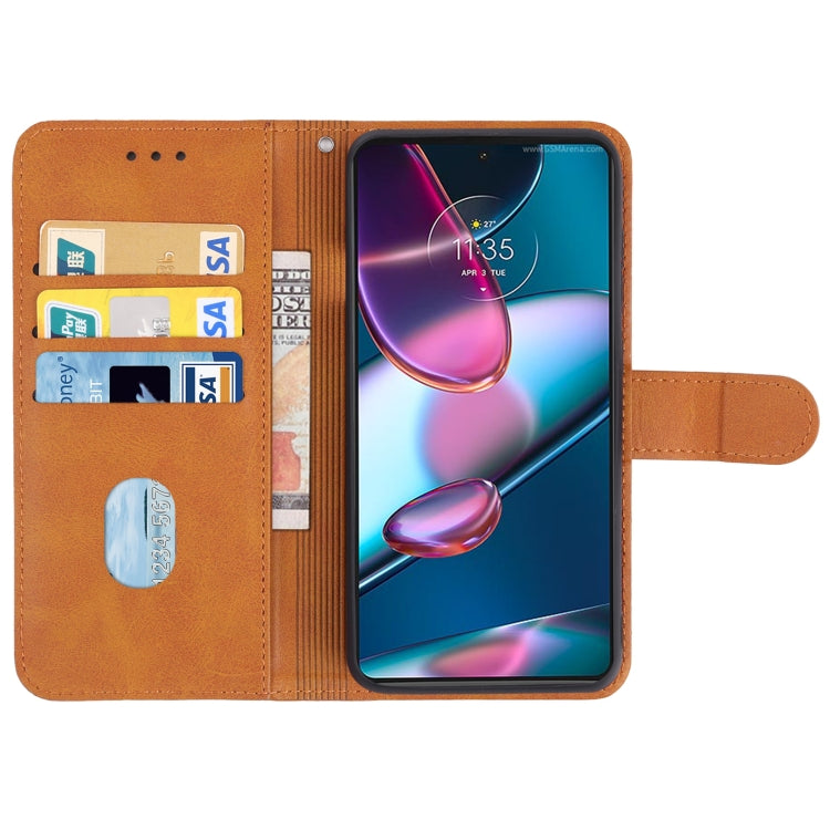 For Motorola Edge+ 2022 / Edge 30 Pro Leather Phone Case