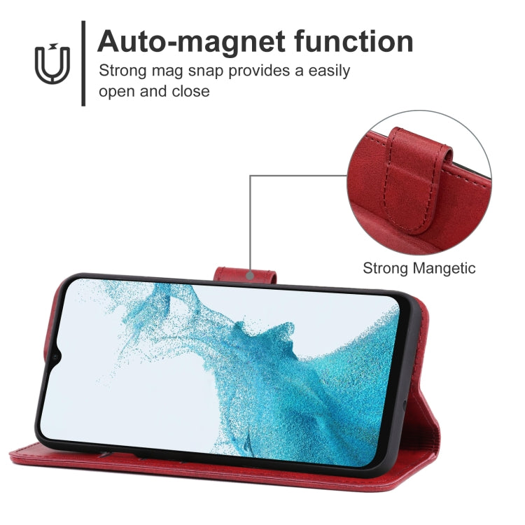 For Samsung Galaxy A23 4G Leather Phone Case
