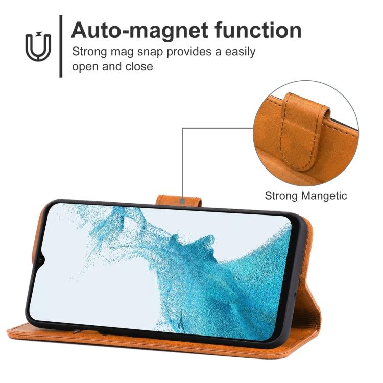 For Samsung Galaxy A23 4G Leather Phone Case